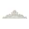 White Wood French Country Carved Wall Decor 14" x 39" x 3"
